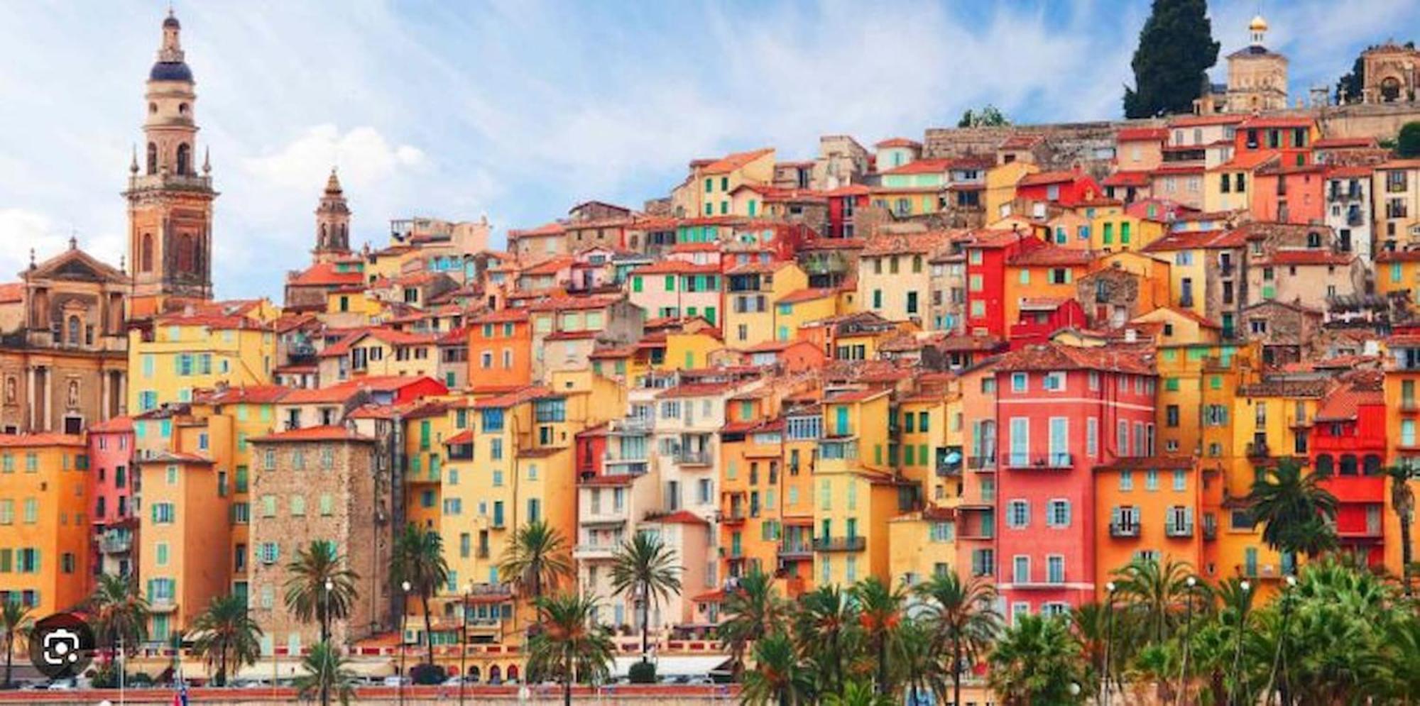 Le Mona Lisa, Vue Mer, Balcon Menton Exterior photo