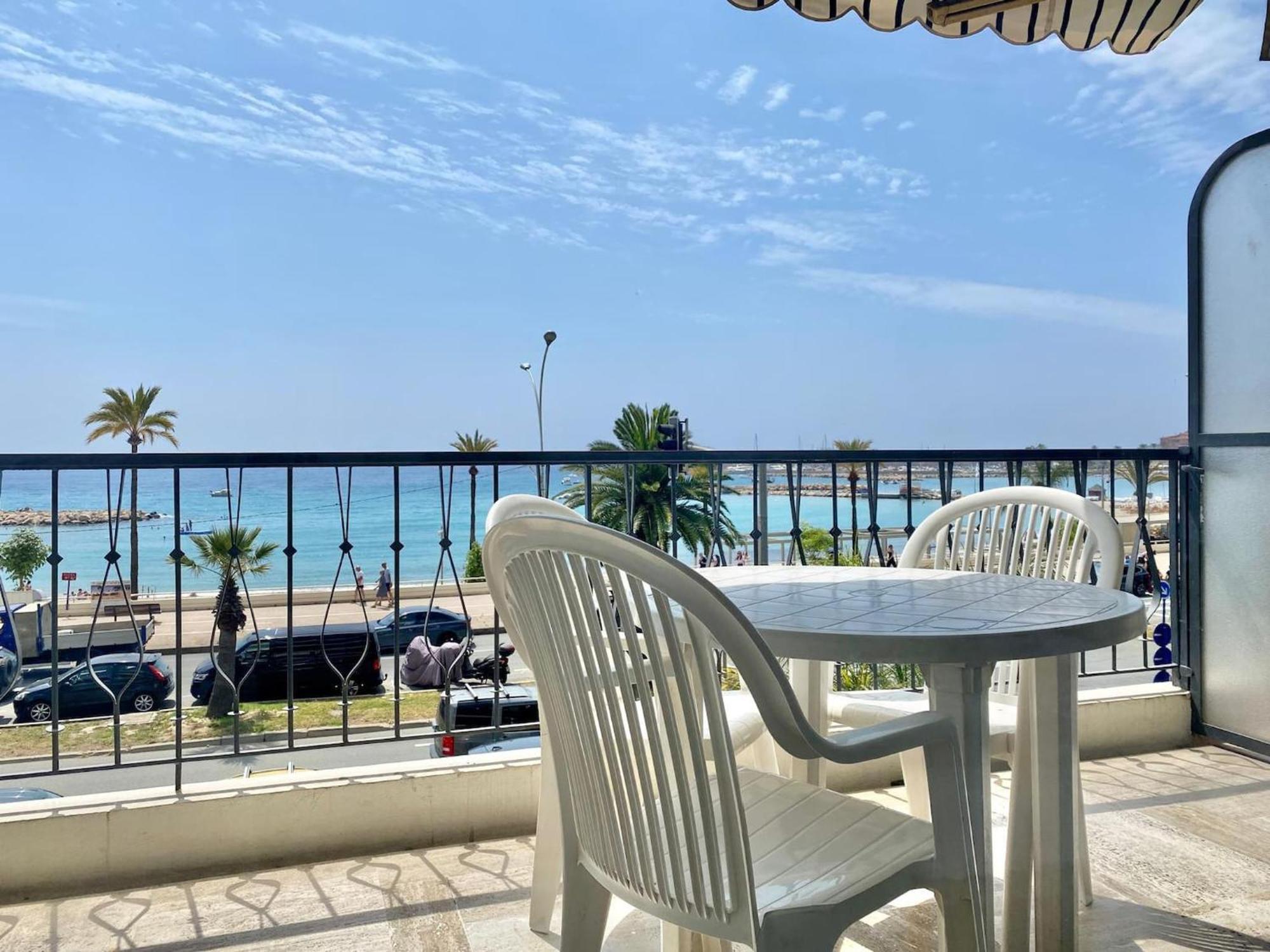 Le Mona Lisa, Vue Mer, Balcon Menton Exterior photo
